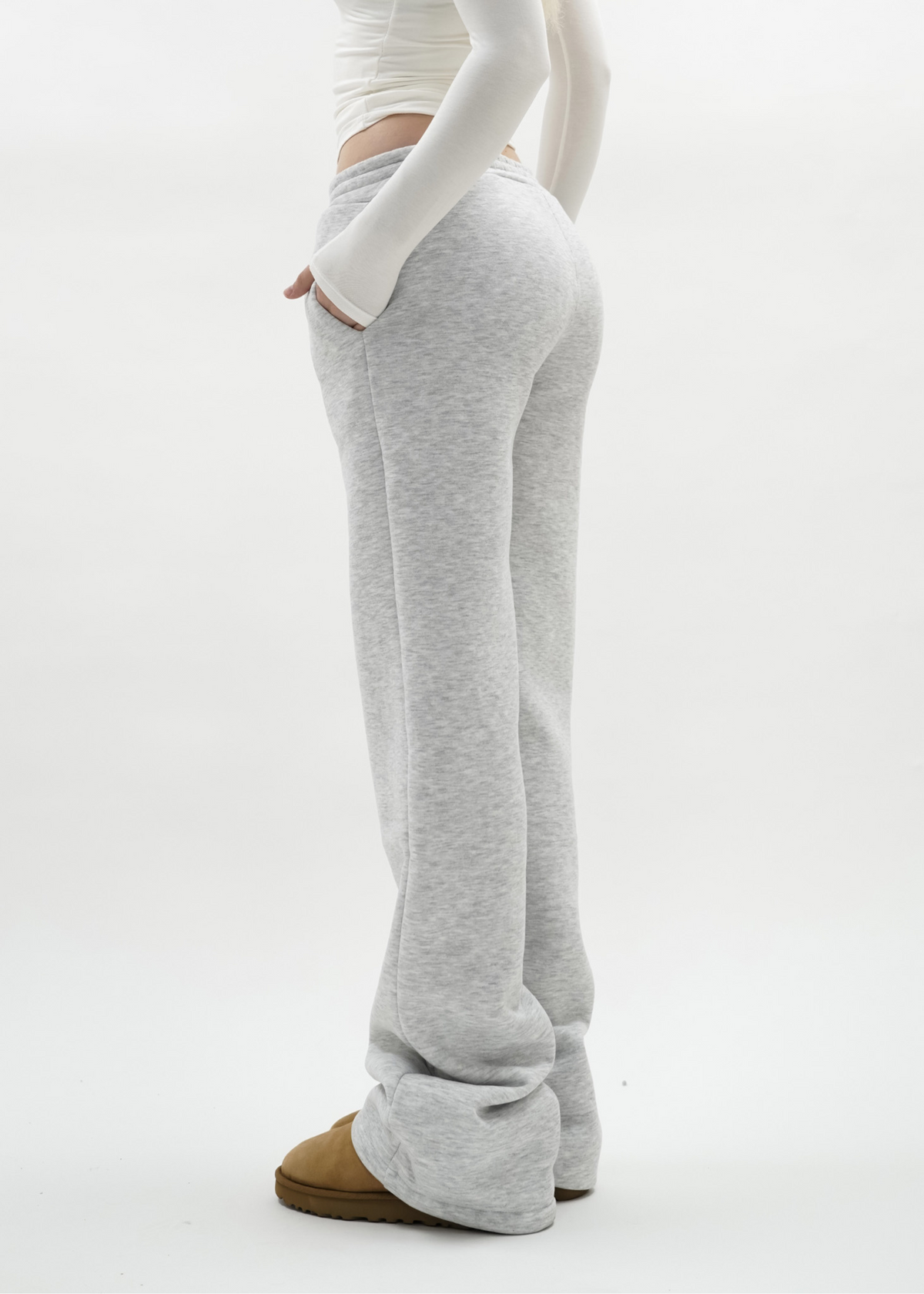 Jogging de corte amplio, estilo acogedor