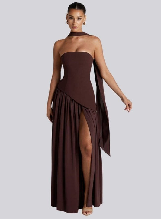Vestido Cocoa Hella – Grace Refined 
