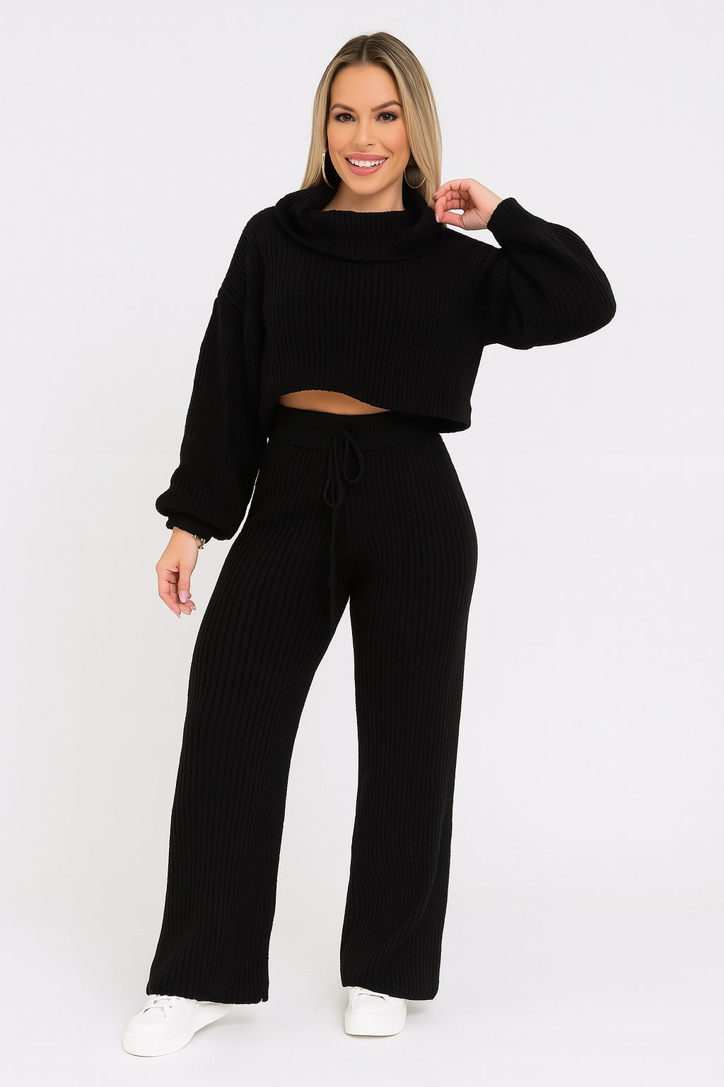 Conjunto de punto acogedor Malia 