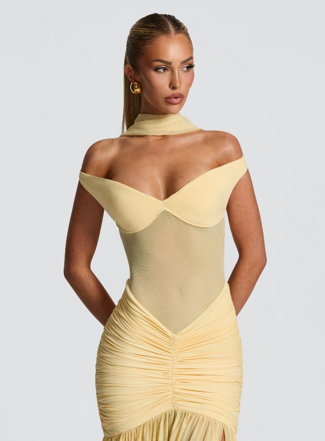 La Soléana - Robe Sirène Drapée