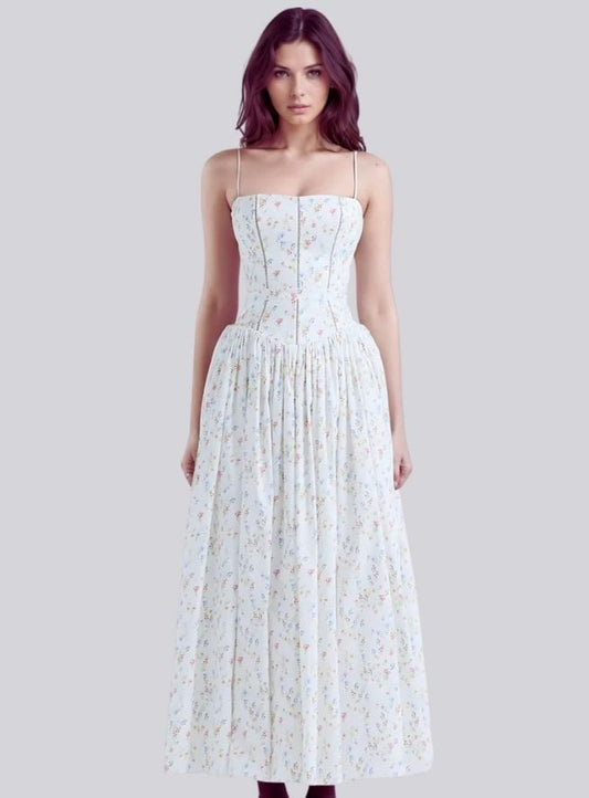 Vestido Éléonore – Corsé Prairie Douce