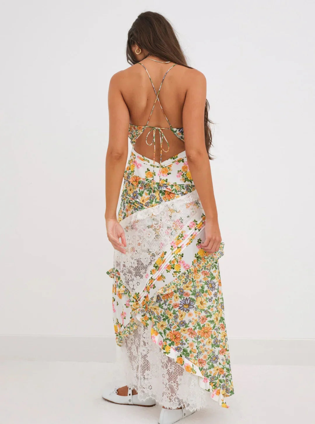 Robe Rosalia Garden Bloom – Patchwork Florale