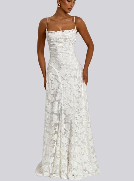 Vestido Francesca – Aurayne Grâce Marfil