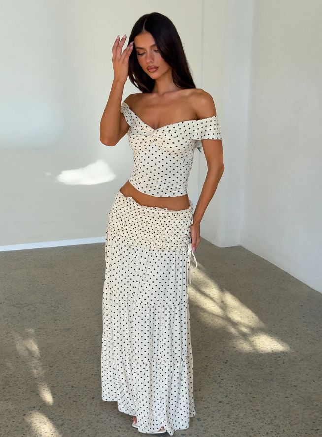 Robe Soréa – Pois Ivoire