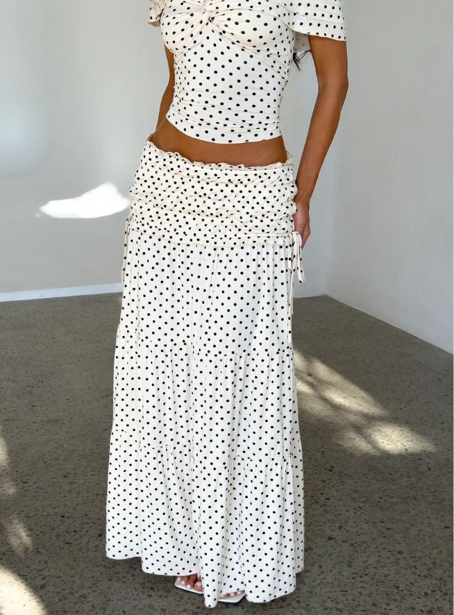 Robe Soréa – Pois Ivoire