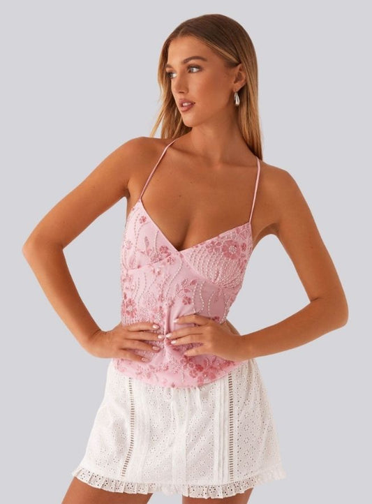 Tiana Sequin Top