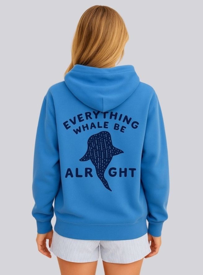Sweat à capuche Pacifica Whale