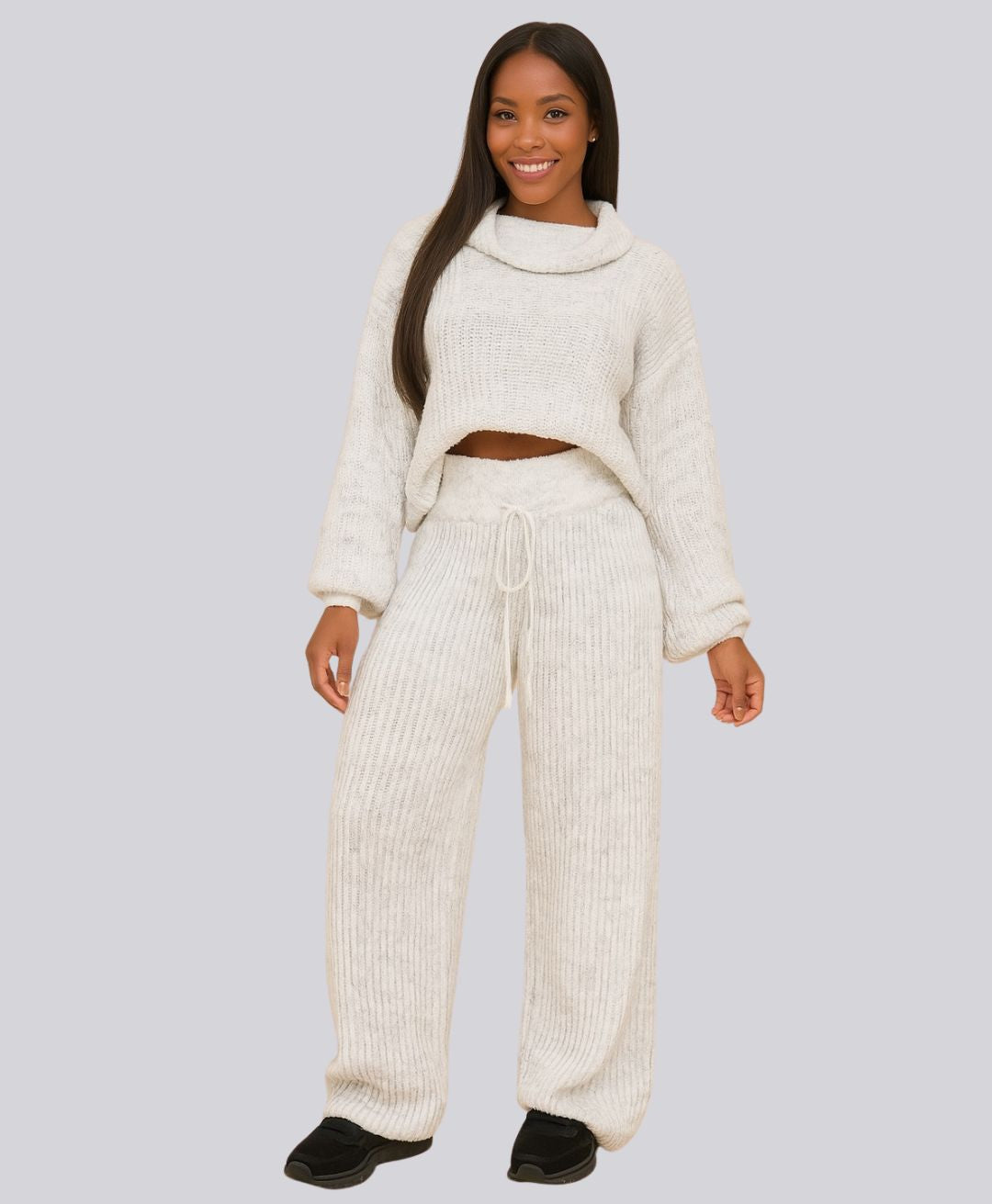 Conjunto de punto acogedor Malia 