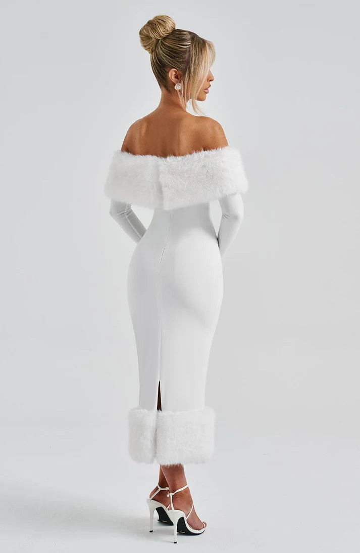 Robe Élodie – Blanche Élégance