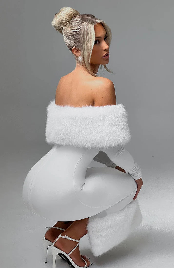Robe Élodie – Blanche Élégance