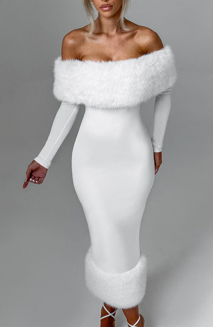 Robe Élodie – Blanche Élégance