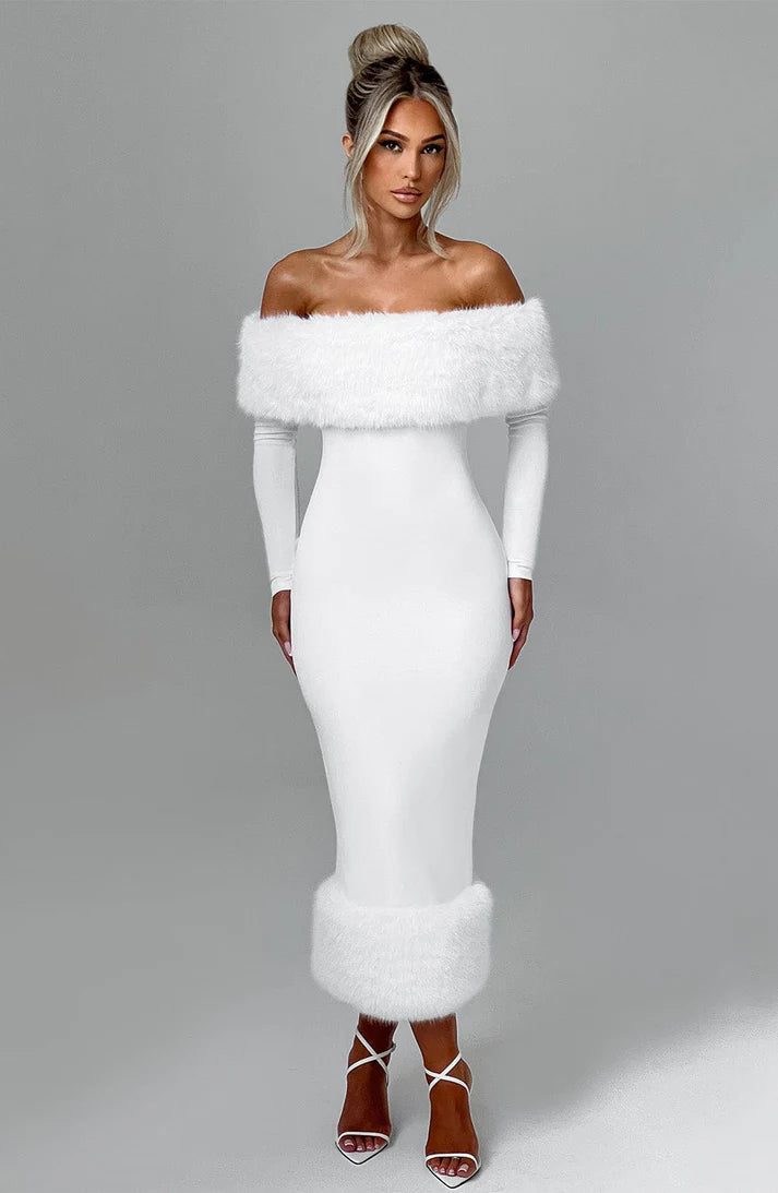 Robe Élodie – Blanche Élégance