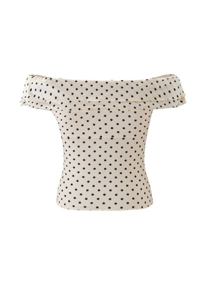 Robe Soréa – Pois Ivoire