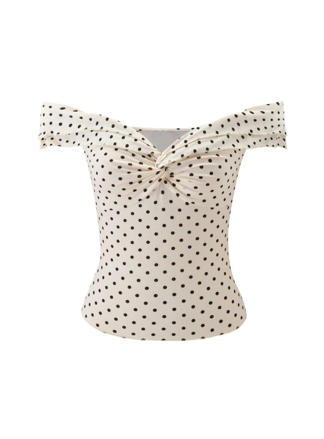 Robe Soréa – Pois Ivoire
