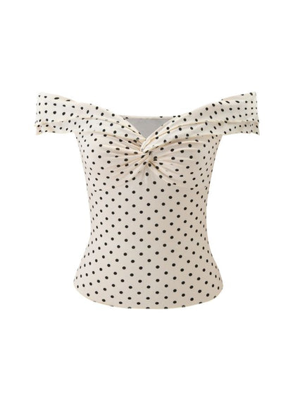 Robe Soréa – Pois Ivoire