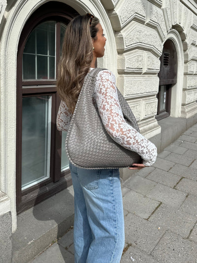 Milano Woven Shoulder Bag