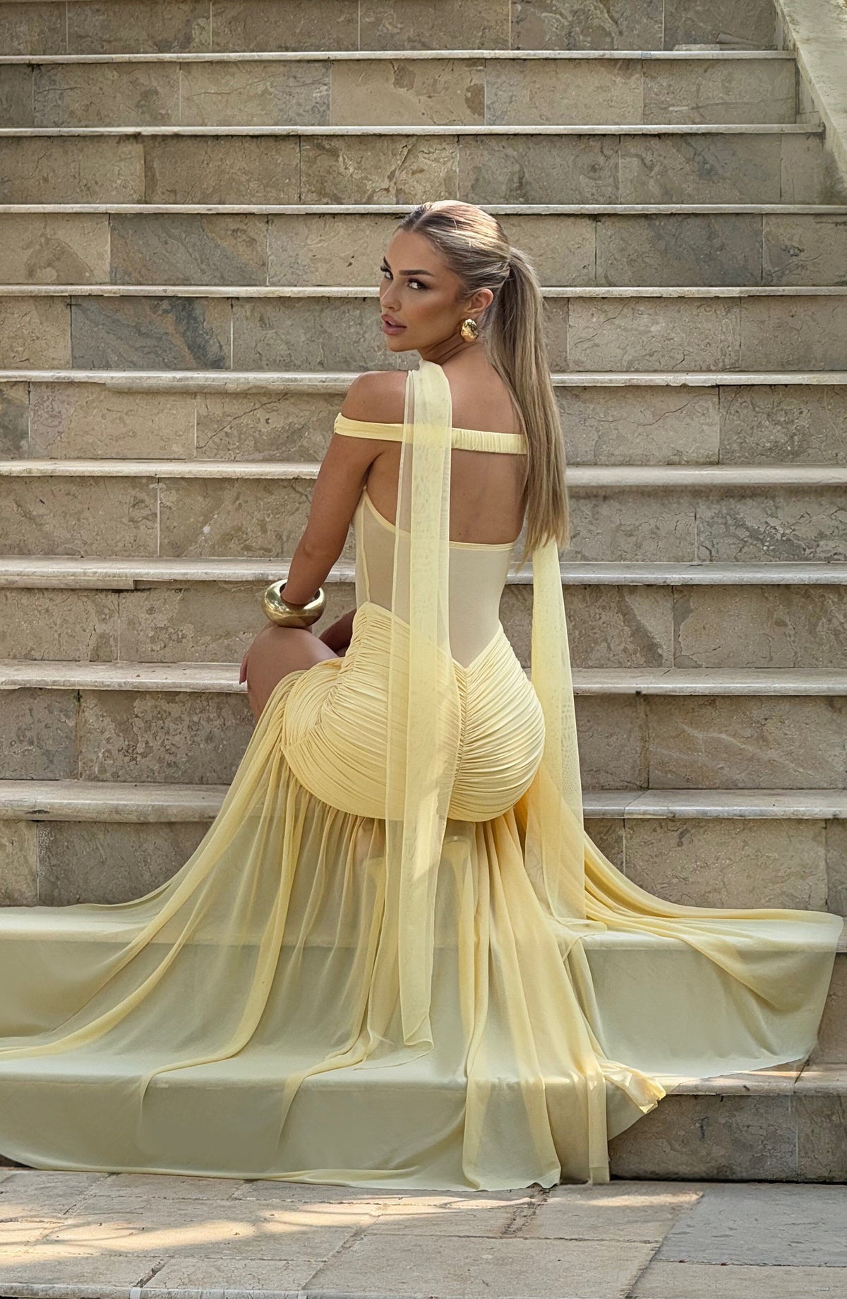 La Soléana - Robe Sirène Drapée