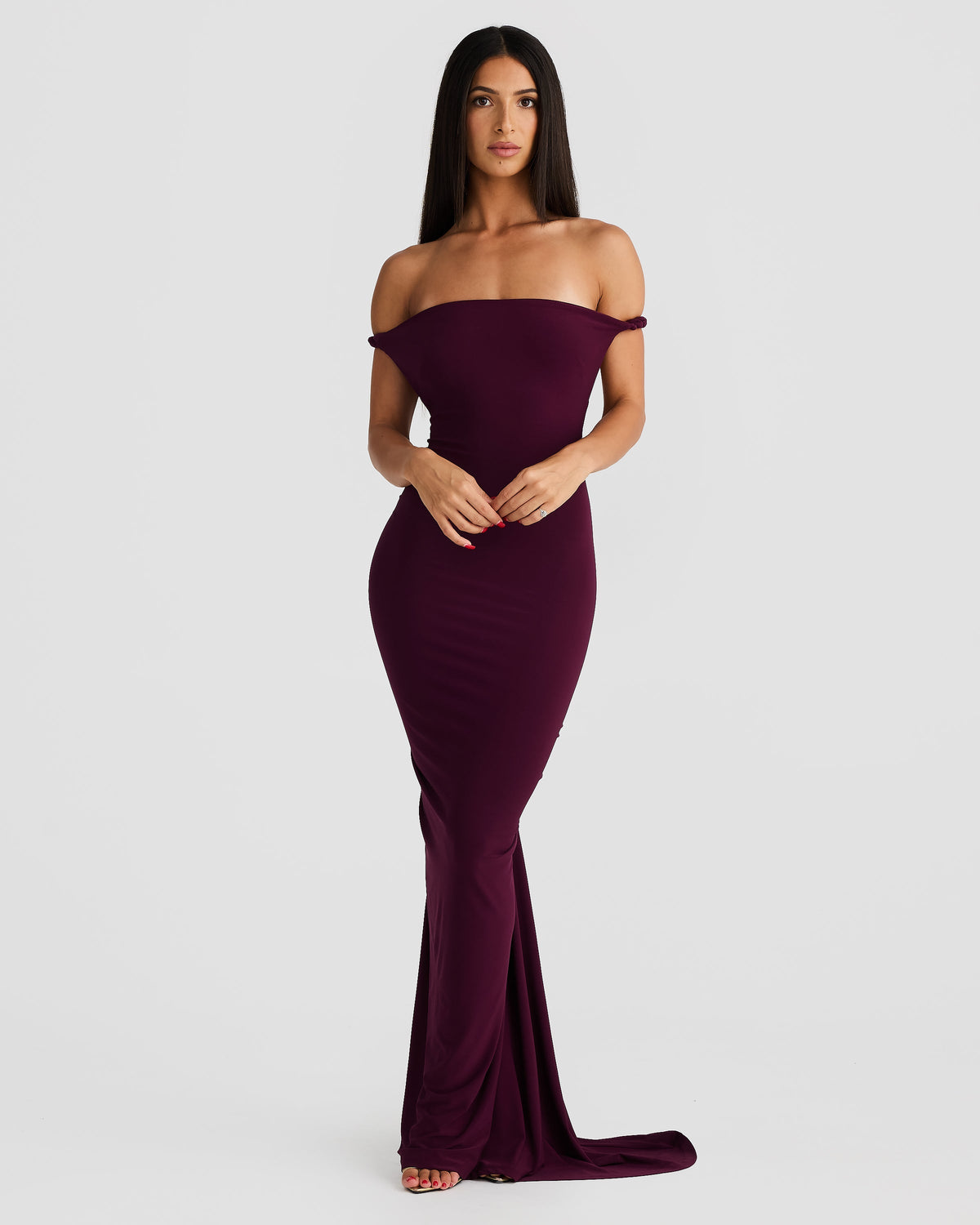 Vestido Viola Elegance – Espalda entrelazada