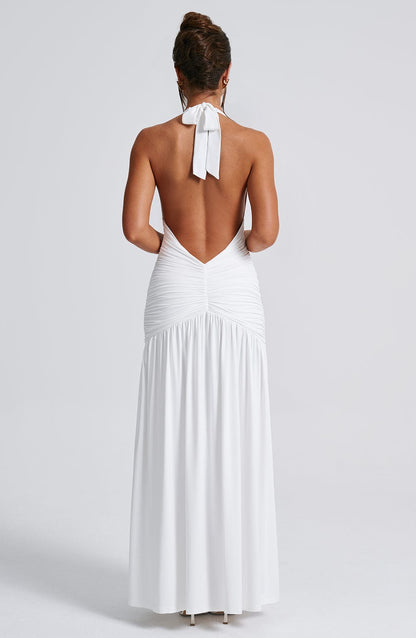 Ariel Backless Dress – White Lotus 